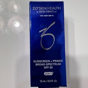 Zo Health sunscreen and primer